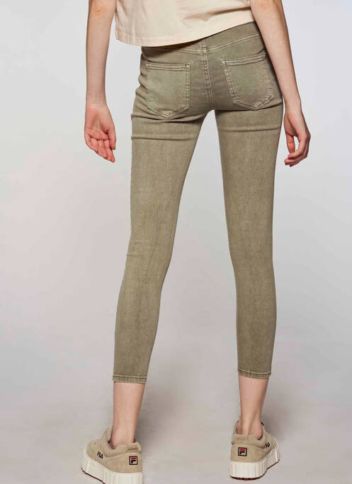 Pantalon slim gris ONLY pour femme