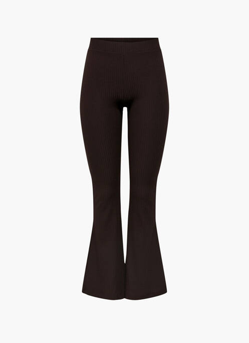 Pantalon flare marron ONLY pour femme