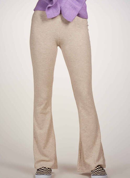 Pantalon flare marron ONLY femme