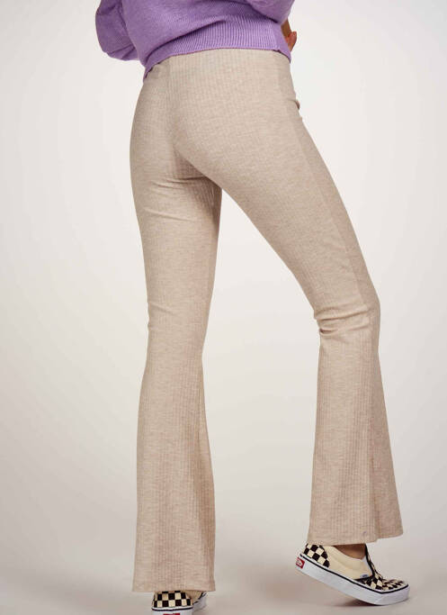 Pantalon flare marron ONLY femme