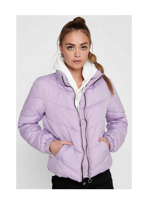 Veste casual violet JACQUELINE DE YONG pour femme