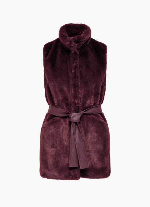 Fourrure marron ONLY pour femme