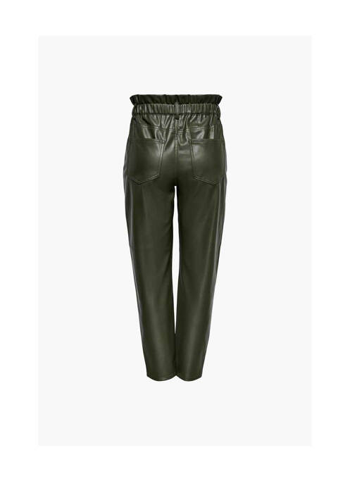 Pantalon droit vert ONLY femme