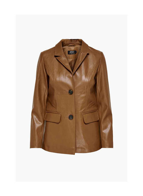 Blazer marron ONLY pour femme