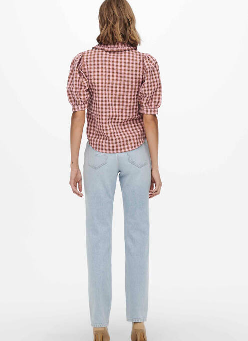 Top rose ONLY pour femme