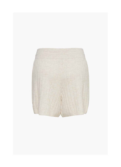 Short beige ONLY pour femme