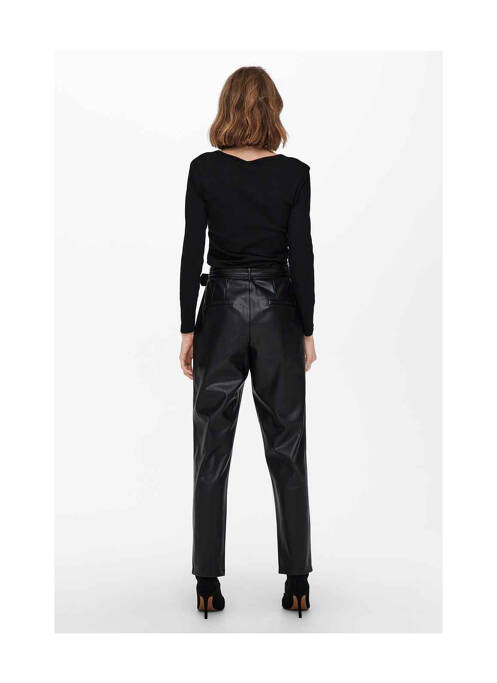 Pantalon droit noir ONLY pour femme