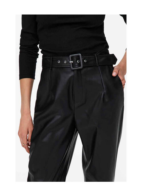 Pantalon droit noir ONLY pour femme