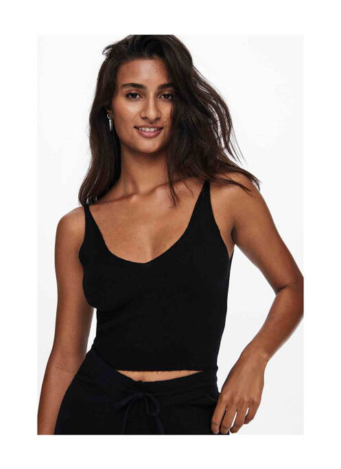 Débardeur noir ONLY pour femme