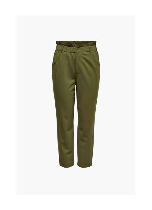 Pantalon droit vert ONLY pour femme