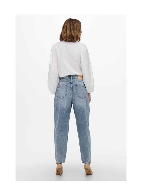 Jeans coupe droite bleu ONLY pour femme
