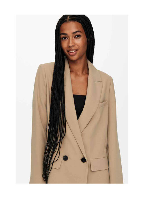 Blazer marron ONLY pour femme