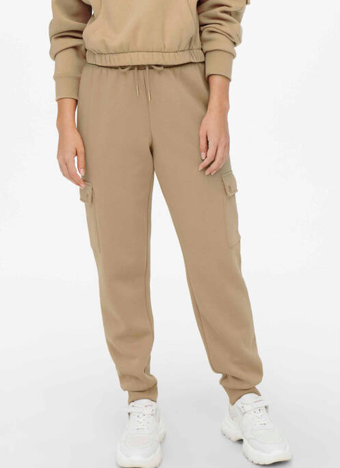 Jogging beige ONLY pour femme