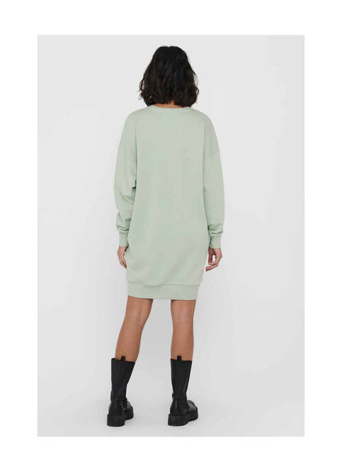 Robe courte vert ONLY pour femme