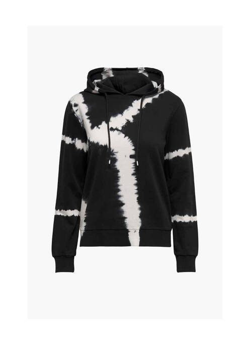 Sweat-shirt à capuche noir JACQUELINE DE YONG pour femme
