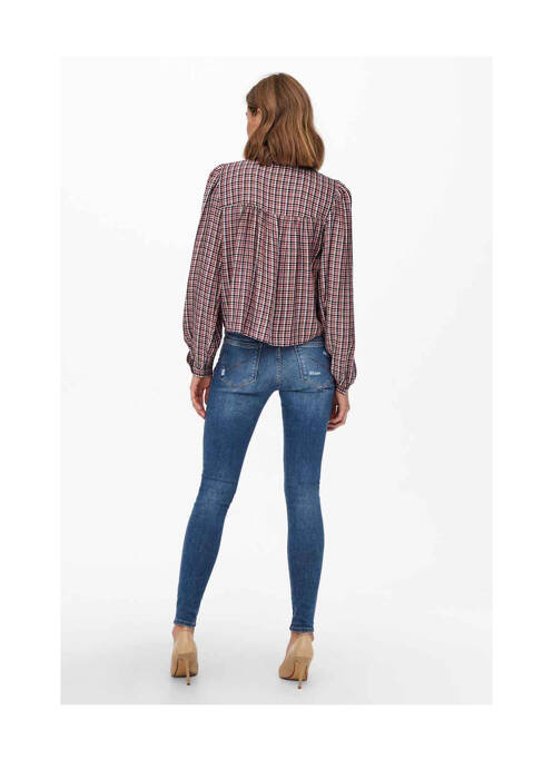 Chemisier marron ONLY pour femme