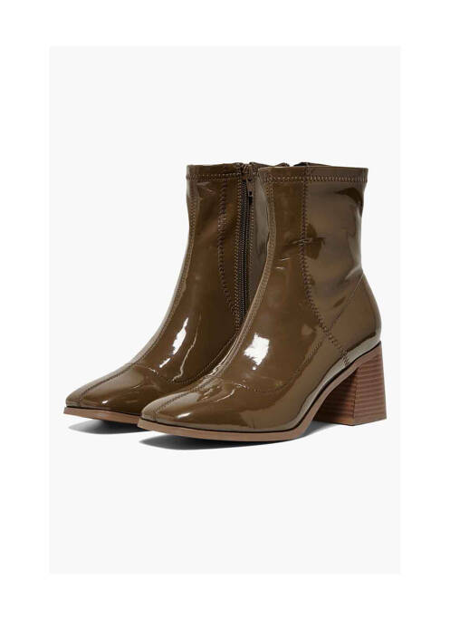 Bottines/Boots vert ONLY femme