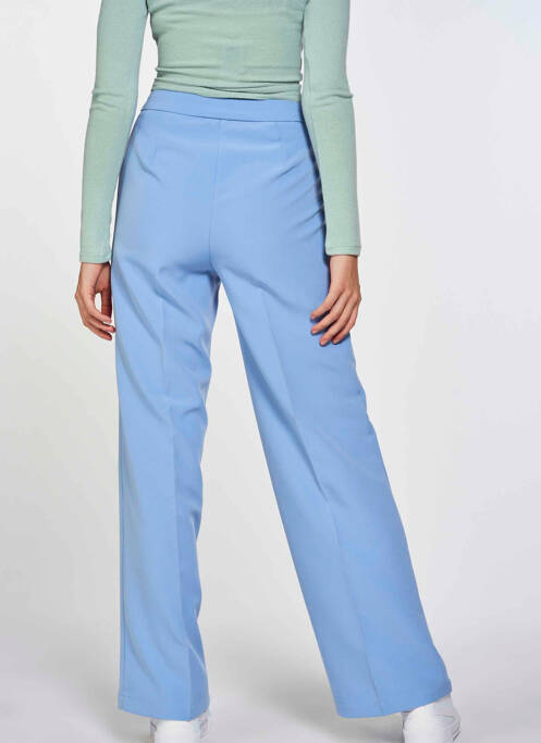 Pantalon droit bleu ONLY pour femme