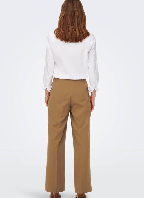 Pantalon flare marron ONLY pour femme