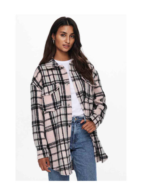 Veste casual rose ONLY pour femme