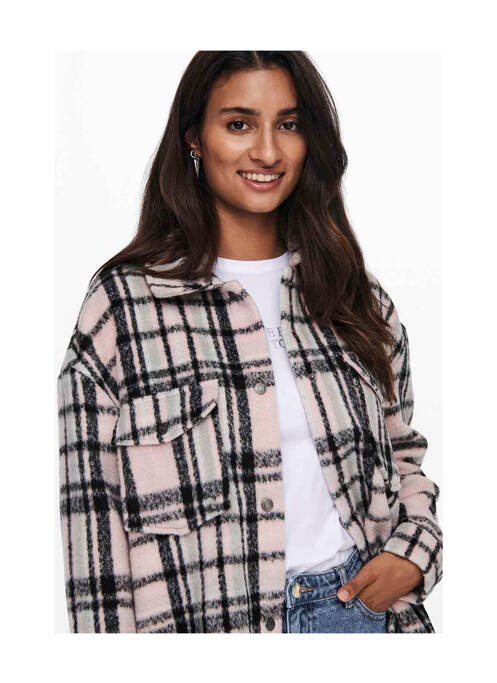 Veste casual rose ONLY femme