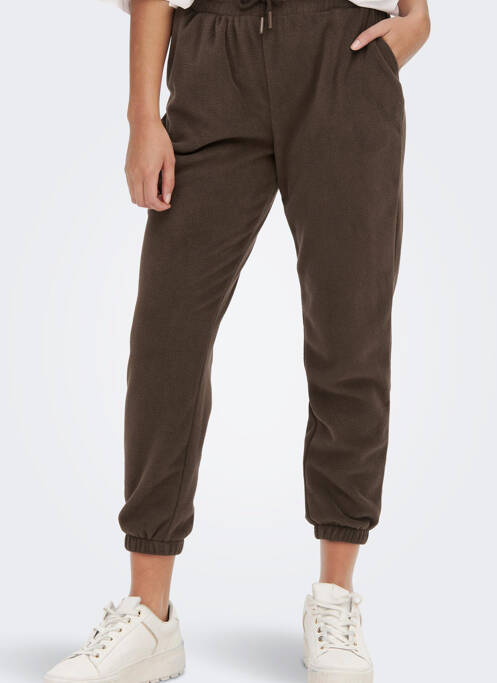 Jogging marron ONLY pour femme