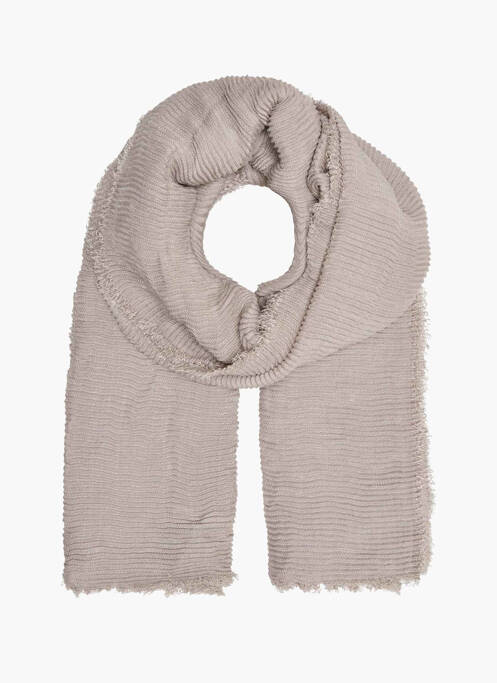 Foulard beige ONLY pour femme