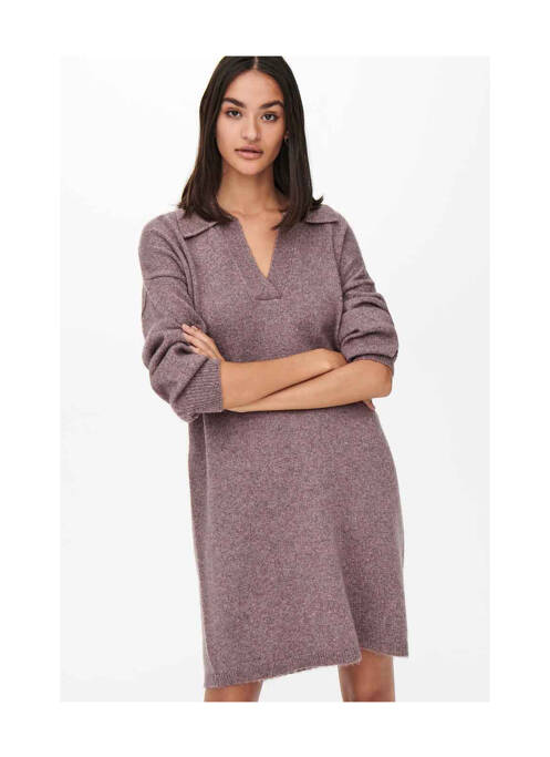 Robe courte rose JACQUELINE DE YONG femme