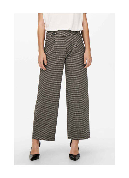 Pantalon flare gris JACQUELINE DE YONG pour femme