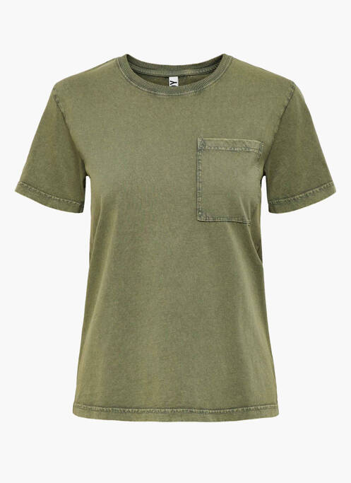 T-shirt vert JACQUELINE DE YONG pour femme