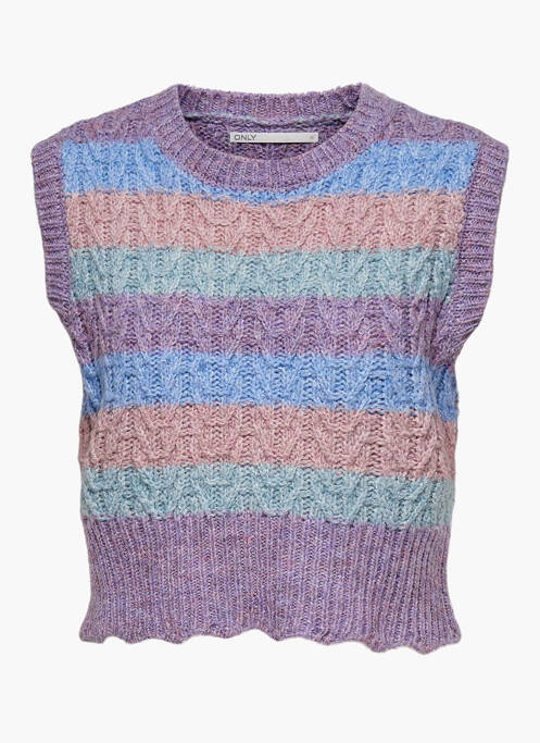 Débardeur violet ONLY pour femme
