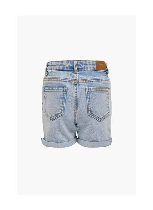Short bleu ONLY pour fille