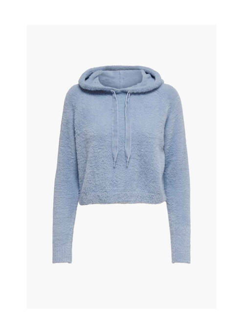 Sweat-shirt à capuche bleu ONLY pour femme