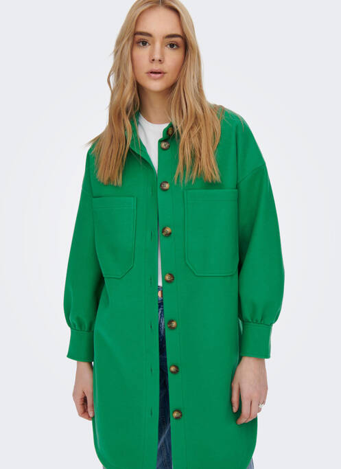 Veste casual vert ONLY pour femme
