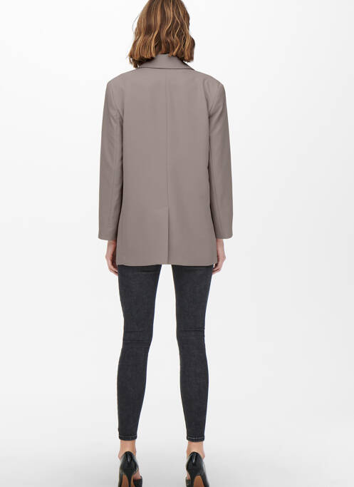 Blazer marron ONLY pour femme