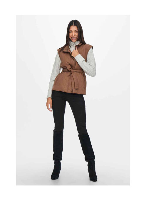 Top/Caraco marron JACQUELINE DE YONG pour femme