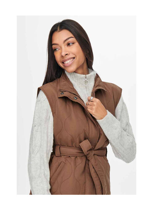 Top/Caraco marron JACQUELINE DE YONG pour femme