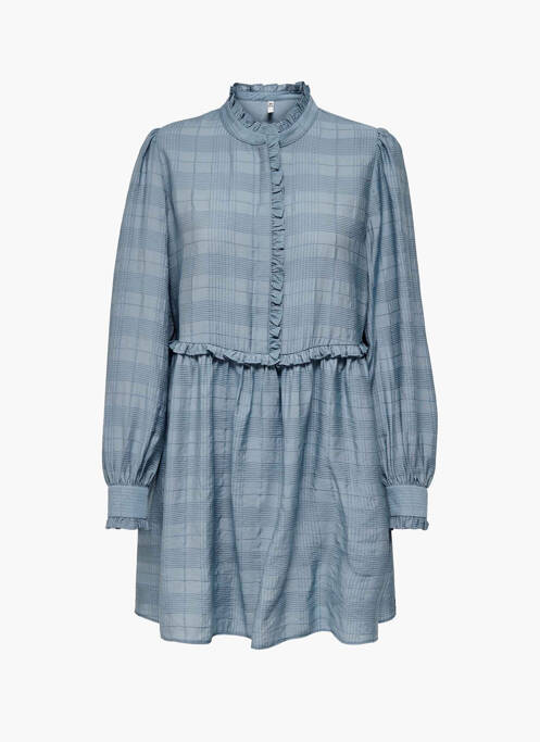 Robe courte bleu JACQUELINE DE YONG femme