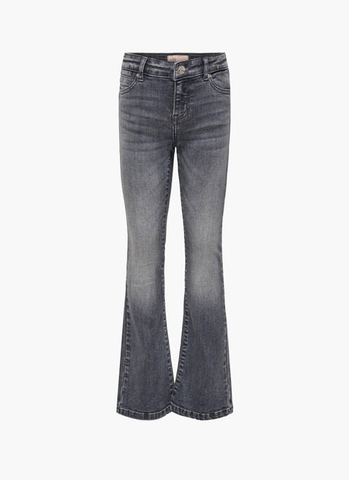 Jeans bootcut gris ONLY pour fille