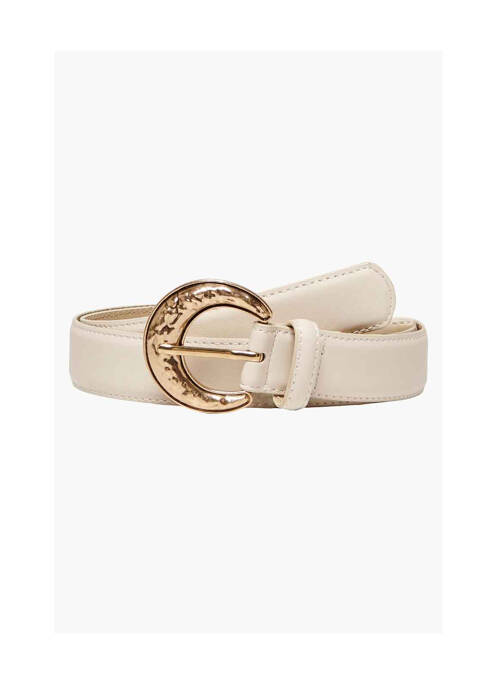 Ceinture beige ONLY pour femme