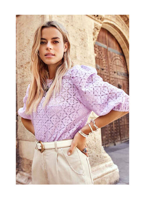 Ceinture beige ONLY pour femme