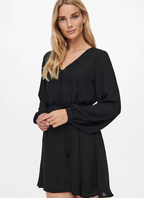 Robe courte noir JACQUELINE DE YONG femme