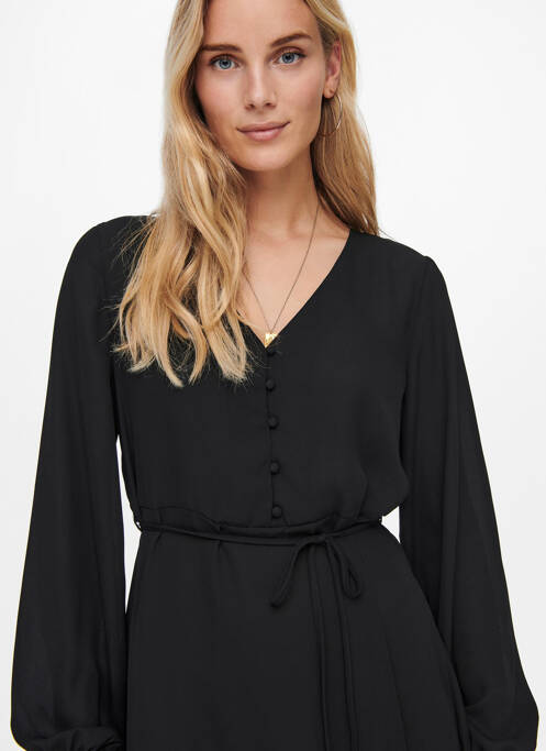 Robe courte noir JACQUELINE DE YONG femme