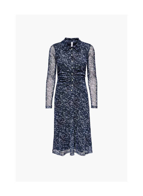 Robe longue bleu ONLY pour femme