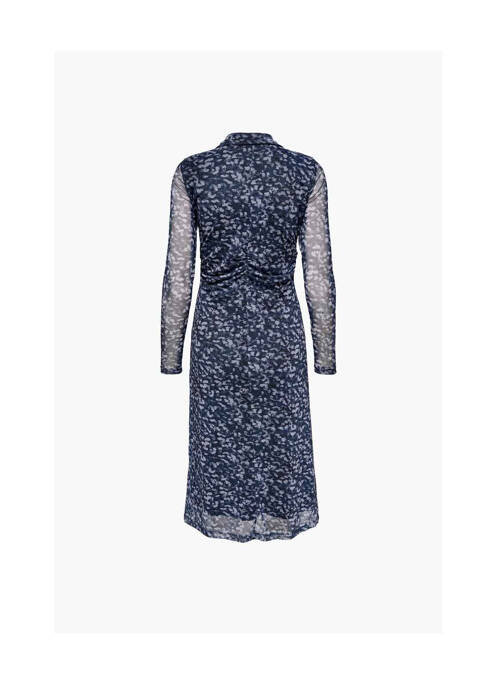 Robe longue bleu ONLY pour femme