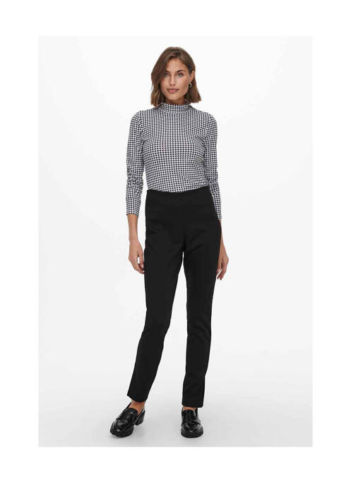 Pantalon slim noir ONLY pour femme