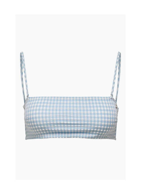 Haut de maillot de bain bleu ONLY femme