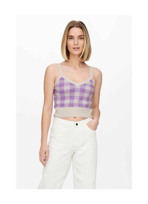 Top blanc JACQUELINE DE YONG pour femme