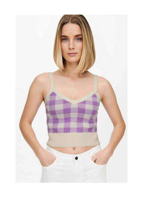 Top blanc JACQUELINE DE YONG pour femme