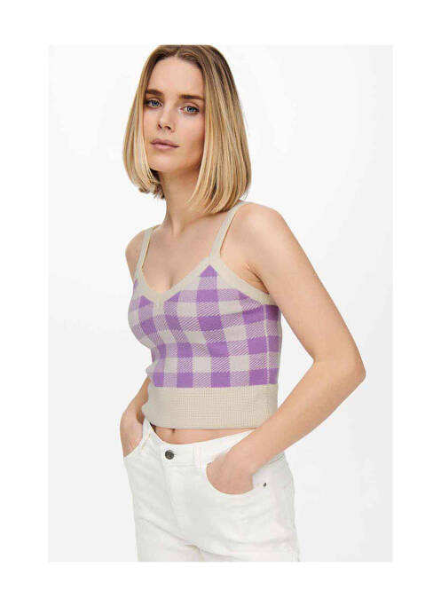 Top blanc JACQUELINE DE YONG pour femme